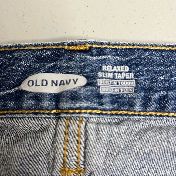 Old Navy relaxed slim taper jeans 34x30 - Picture 5 of 12